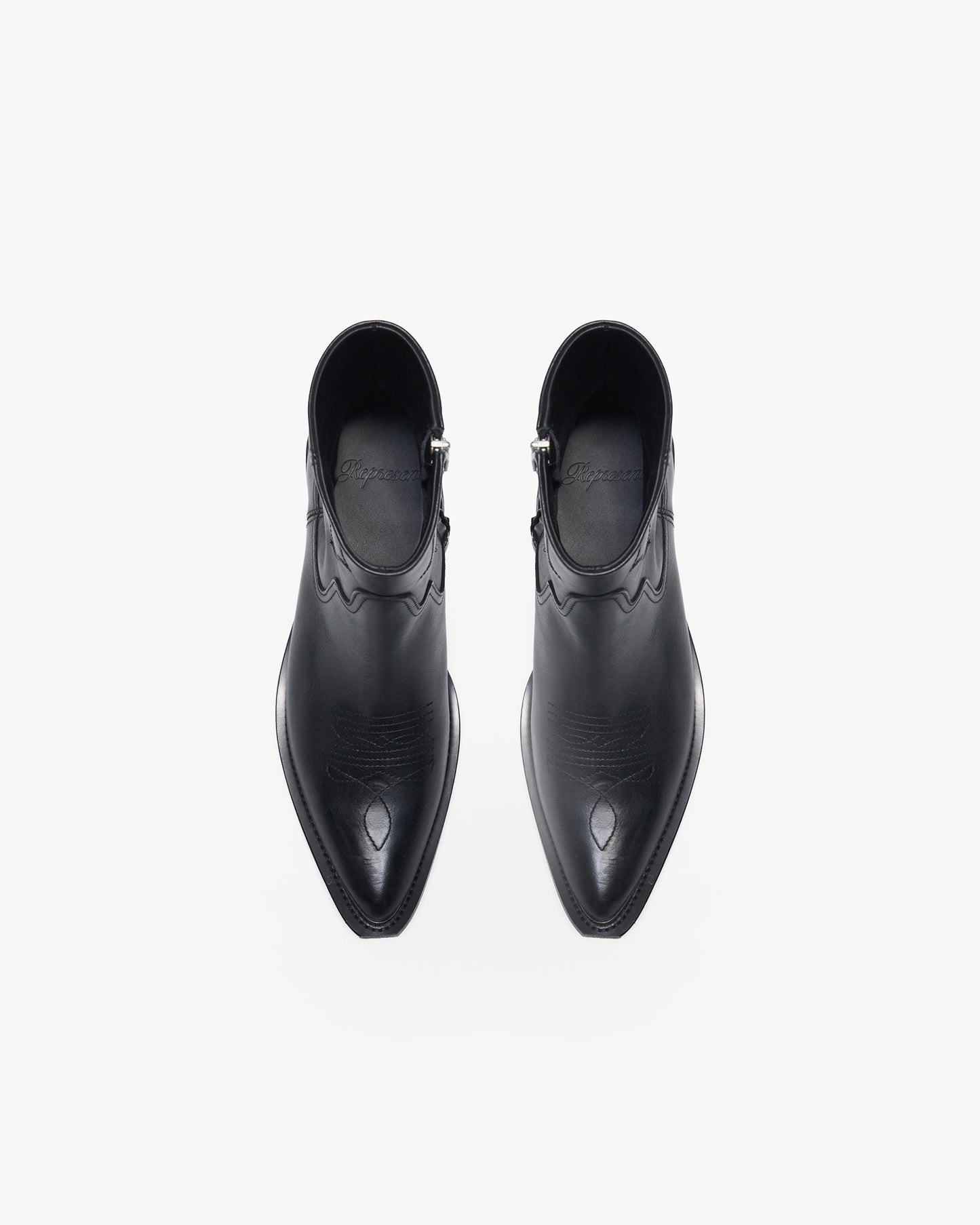 Michael Zip Boot Leather - Black