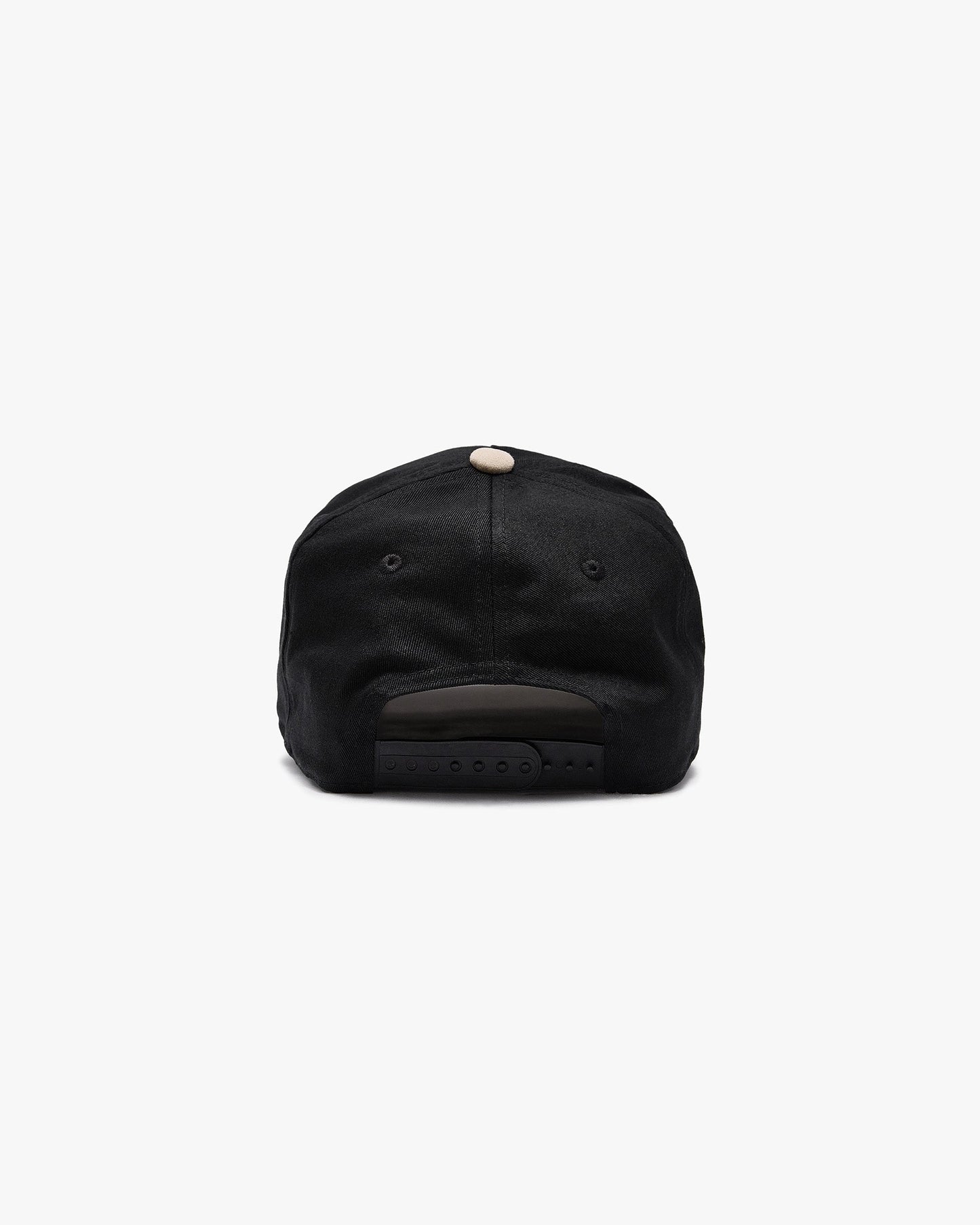 Initial Crest Cap - Jet Black