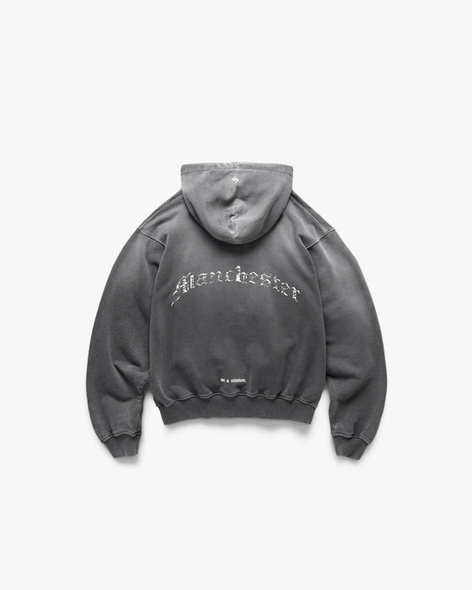 247 Manchester Hoodie - Aged Black