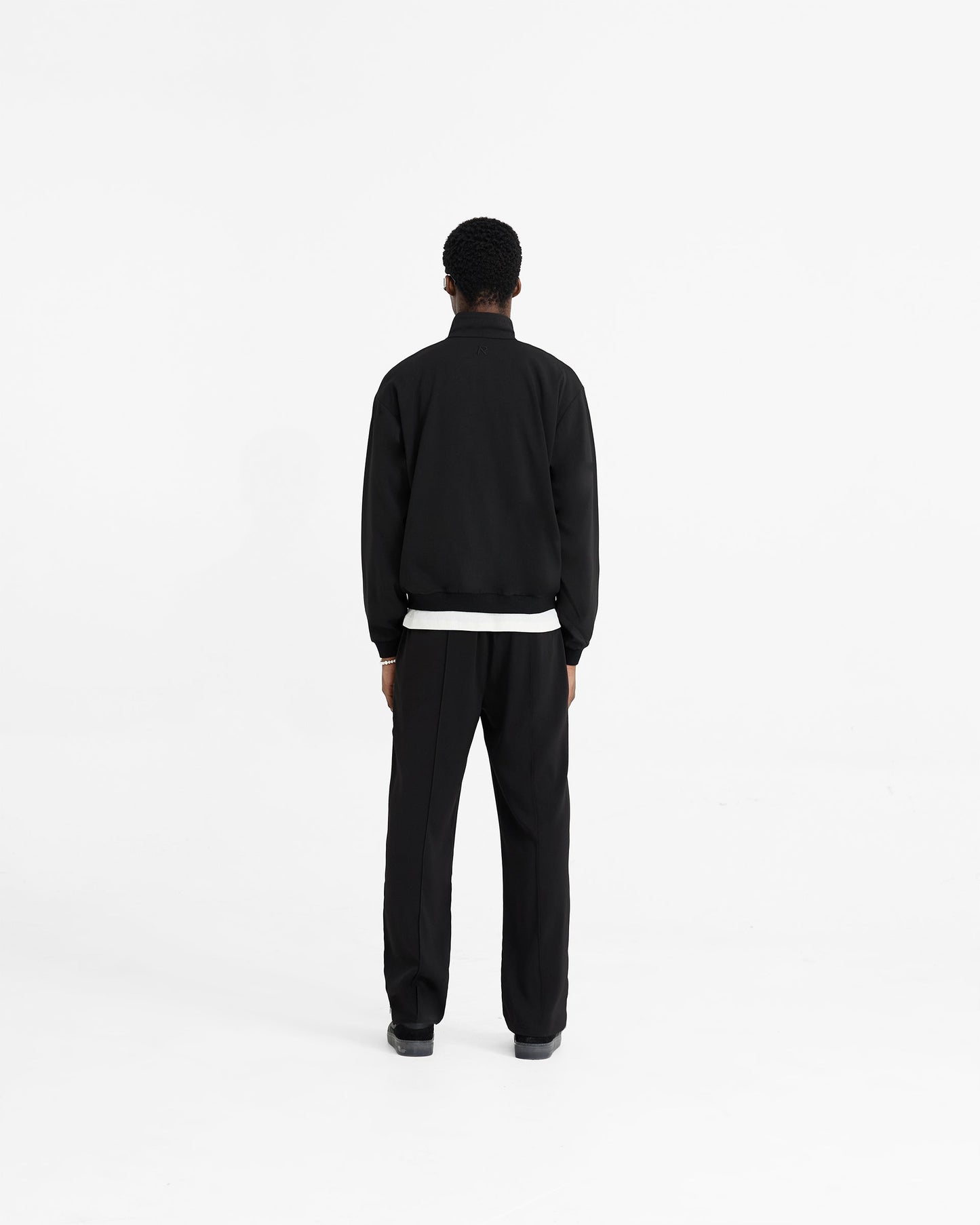 Initial Track Jacket - Black
