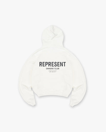 Represent Owners Club Hoodie - Flat White
