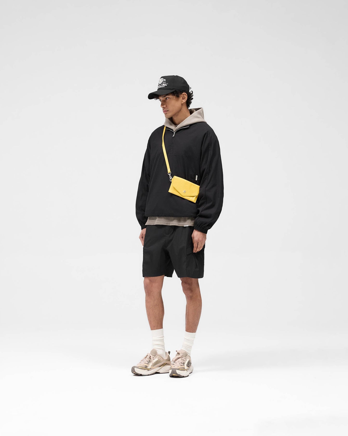 Quarter Zip Jacket - Black