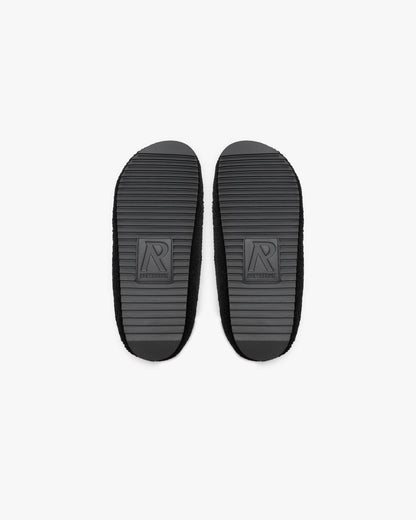 Fluffy Mule - Black