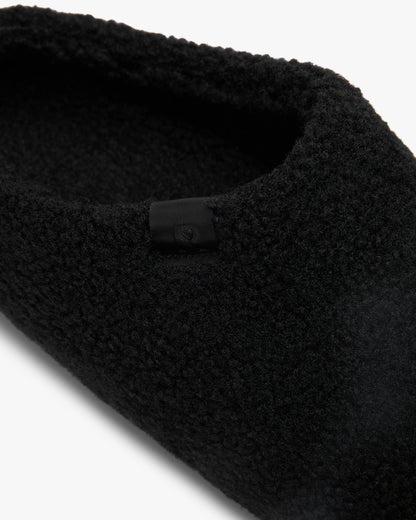 Fluffy Mule - Black