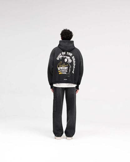 Out Of The Shadows Hoodie - Stained Black