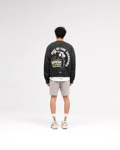 Out Of The Shadows Sweater - Stained Black
