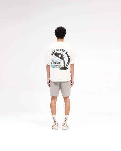 Out Of The Shadows T-Shirt - Flat White