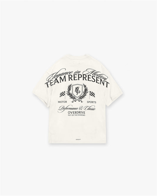 Crest T-Shirt - Flat White