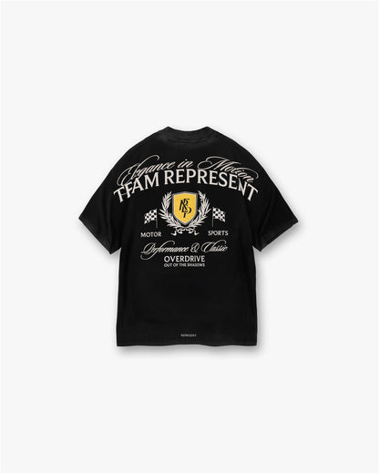 Crest T-Shirt - Vintage Black