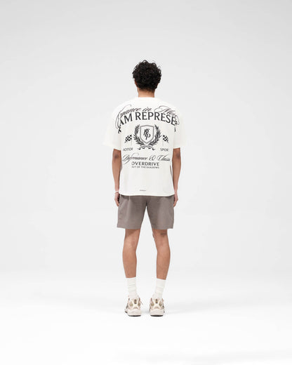 Crest T-Shirt - Flat White
