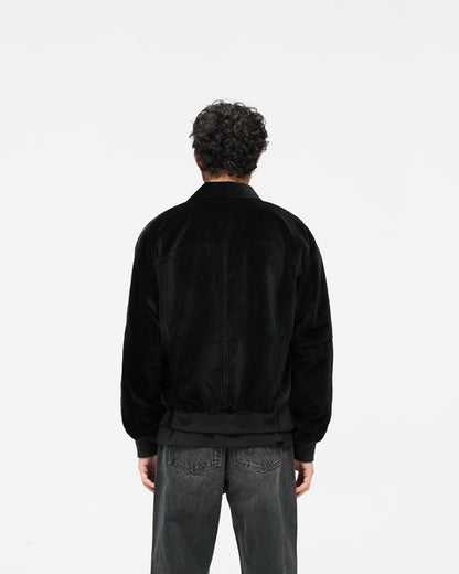 Bordeaux Brushed Jacket - Black