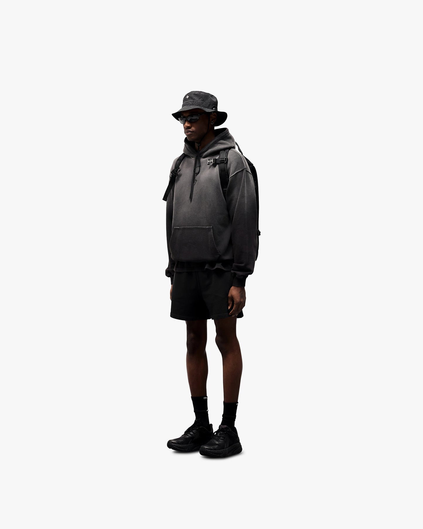 247 Motion Oversized Hoodie - Black