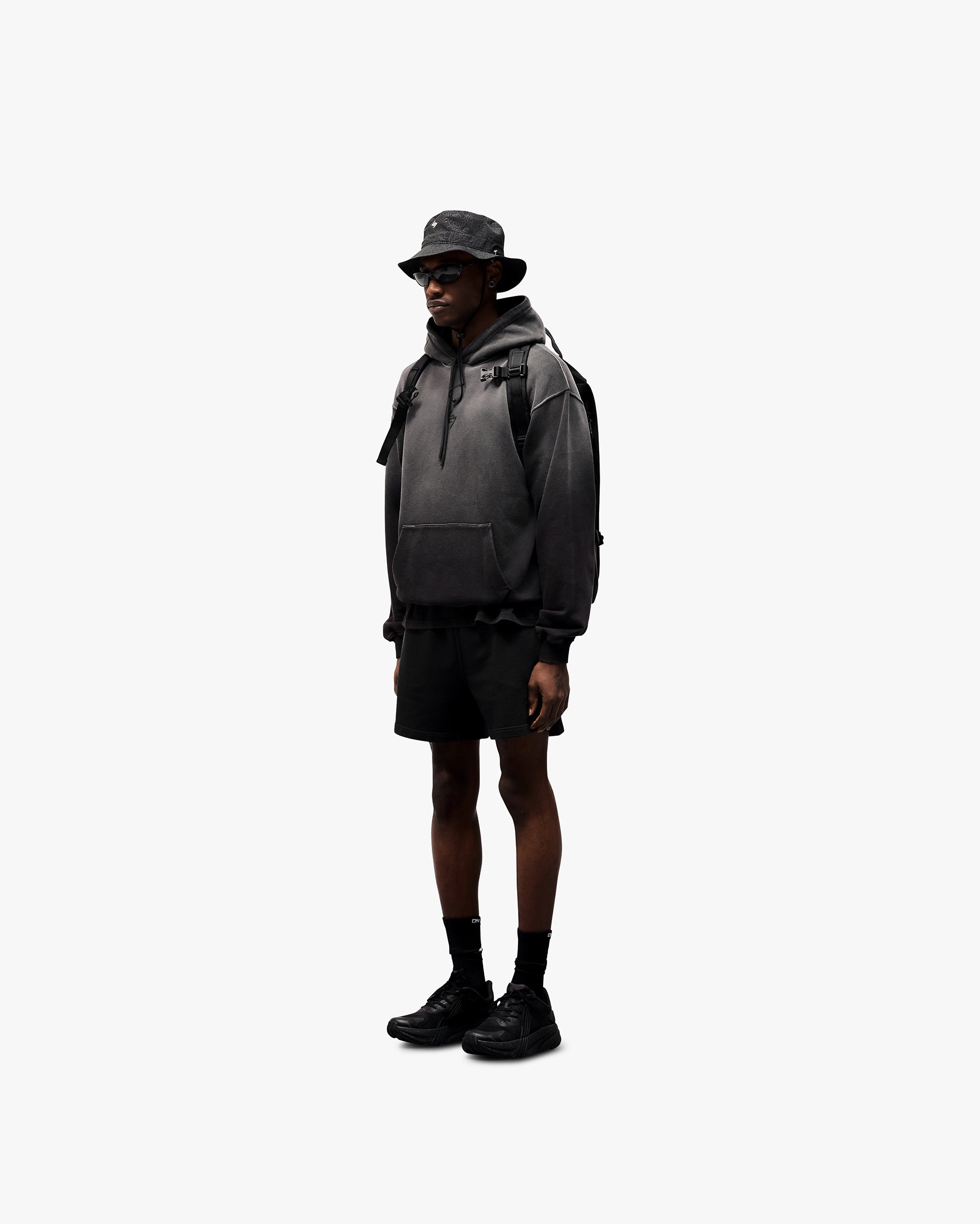 247 Motion Oversized Hoodie - Black