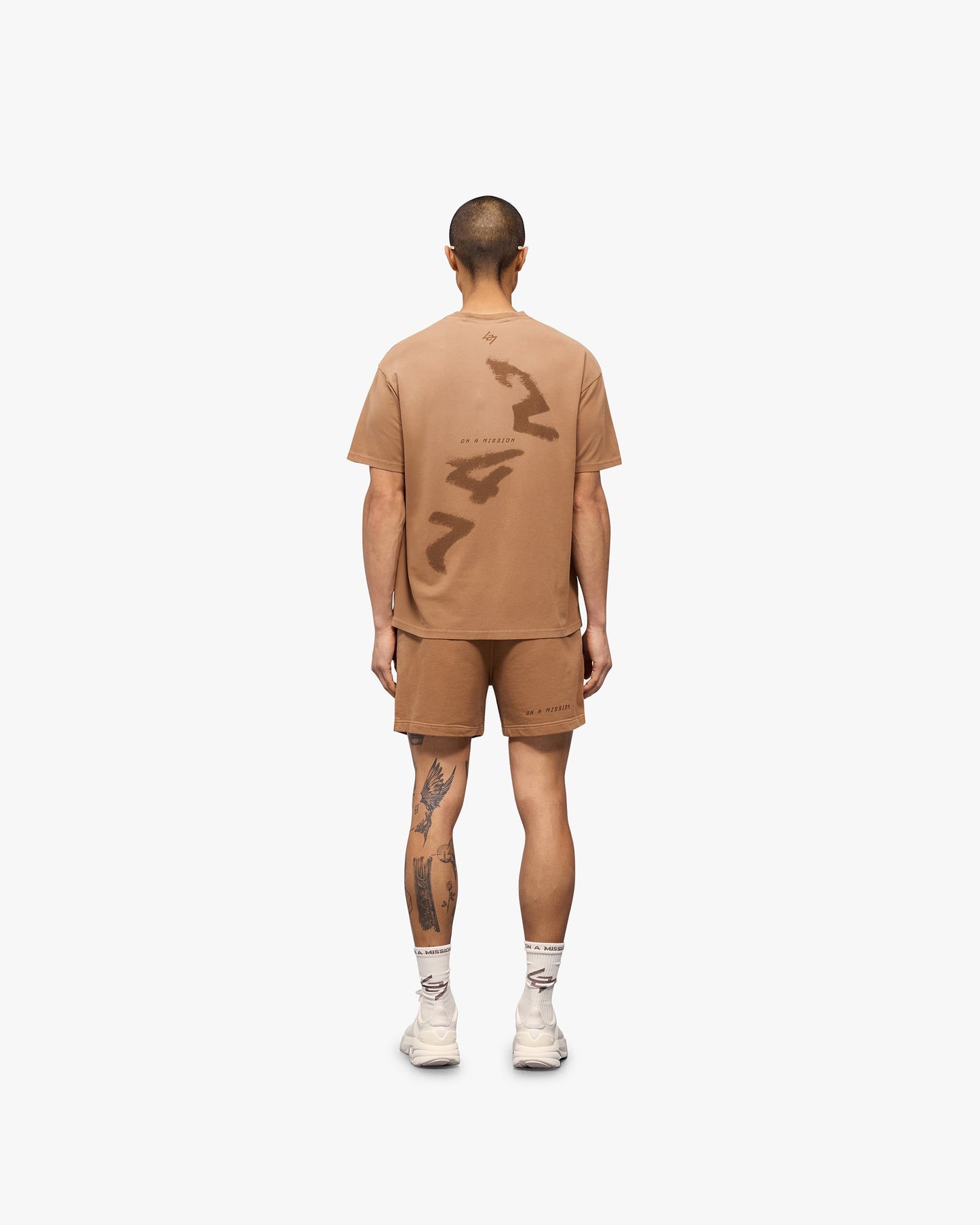 247 Motion Oversized T-Shirt - Rust