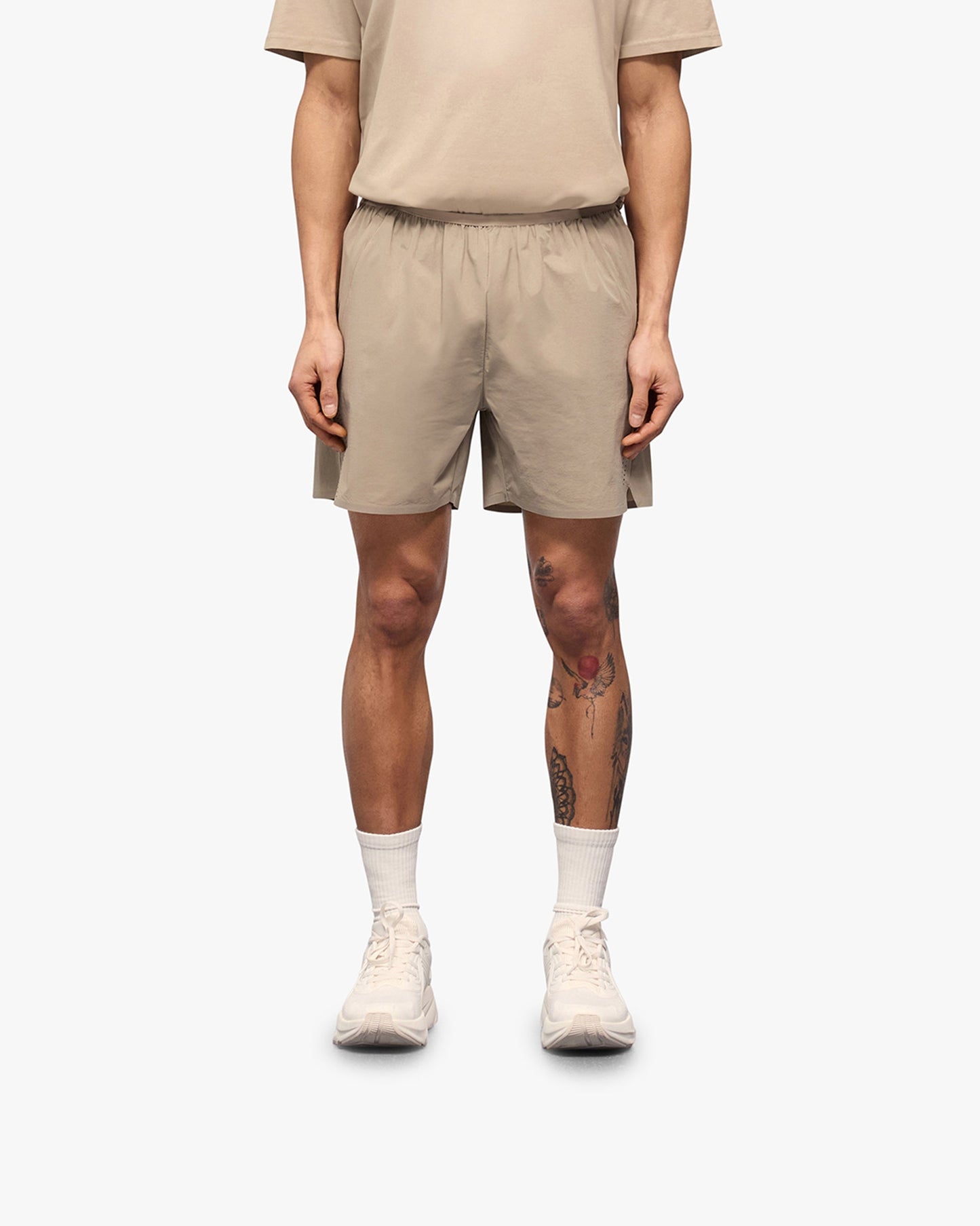 247 Training Shorts - Pebble