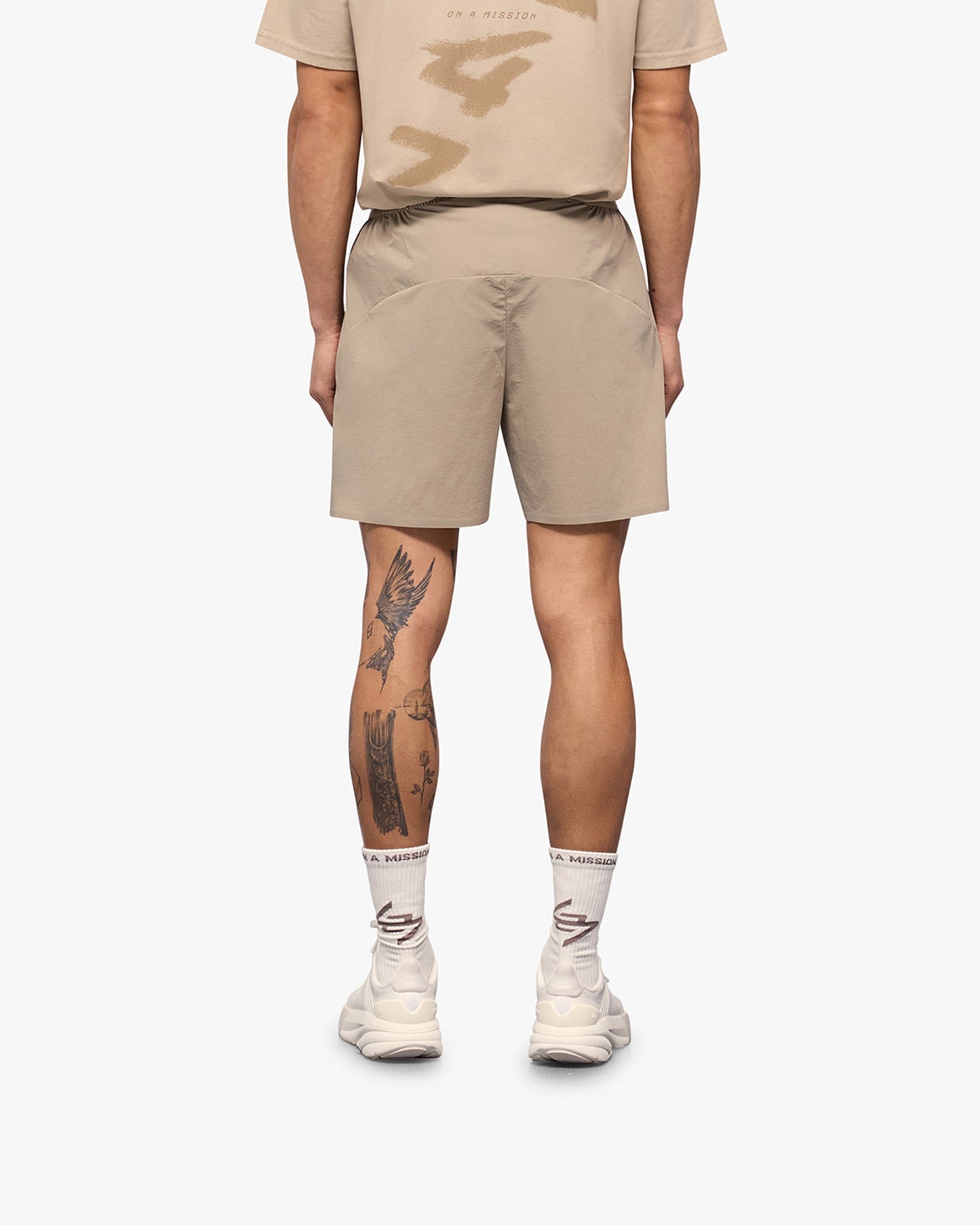 247 Training Shorts - Pebble