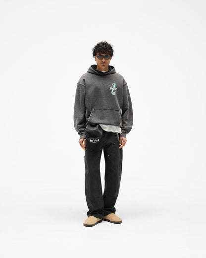 Represent x The Viper Room Dice Hoodie - Vintage Grey