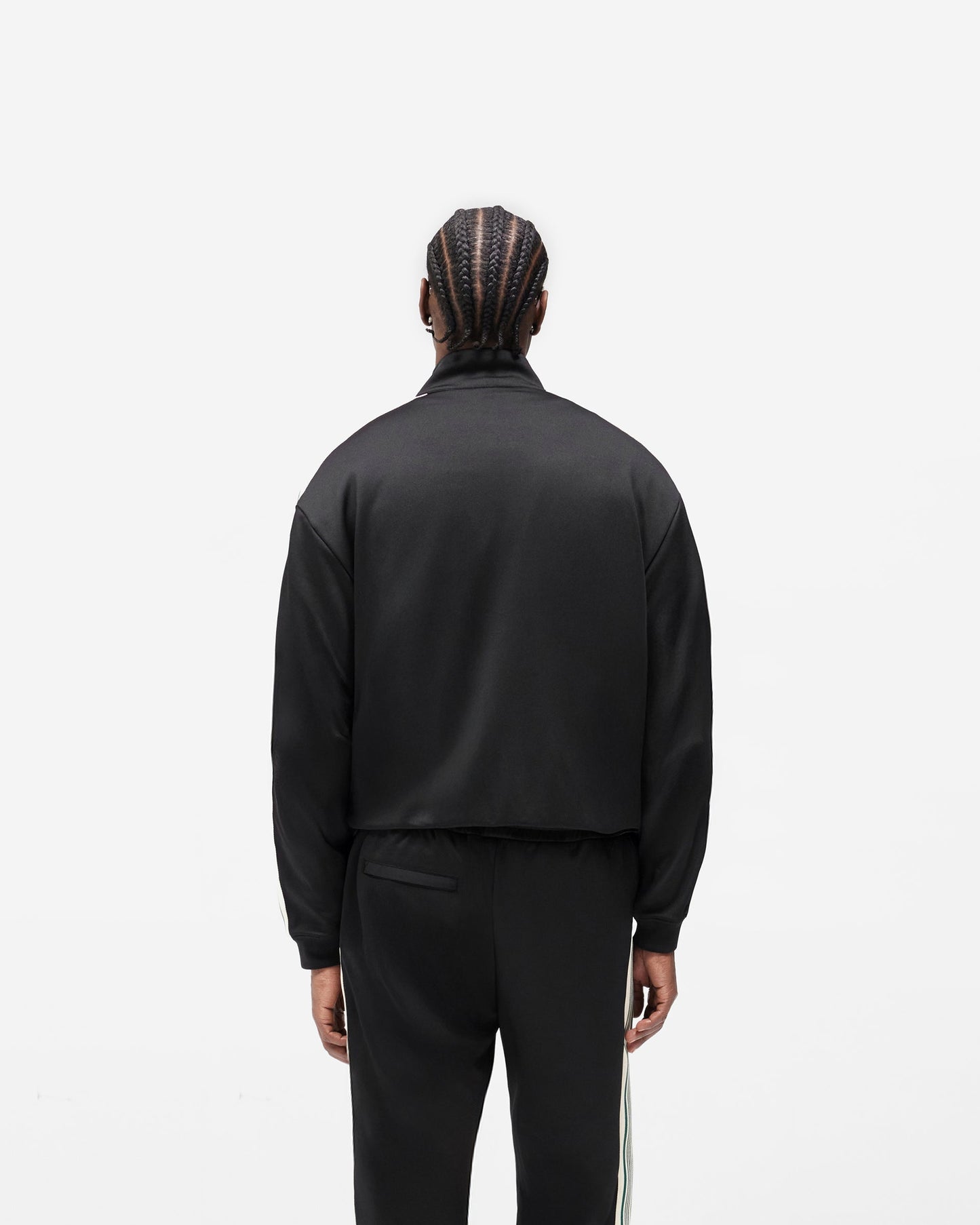 Taped Track Jacket - Jet Black