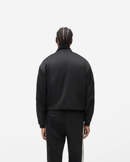Taped Track Jacket - Jet Black
