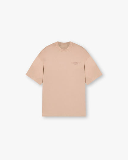 Team 247 Oversized T-Shirt - Clay