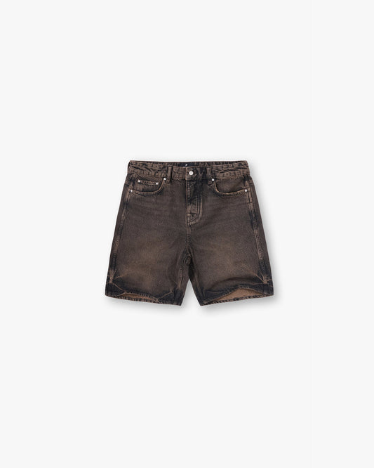 Denim Short - Bark