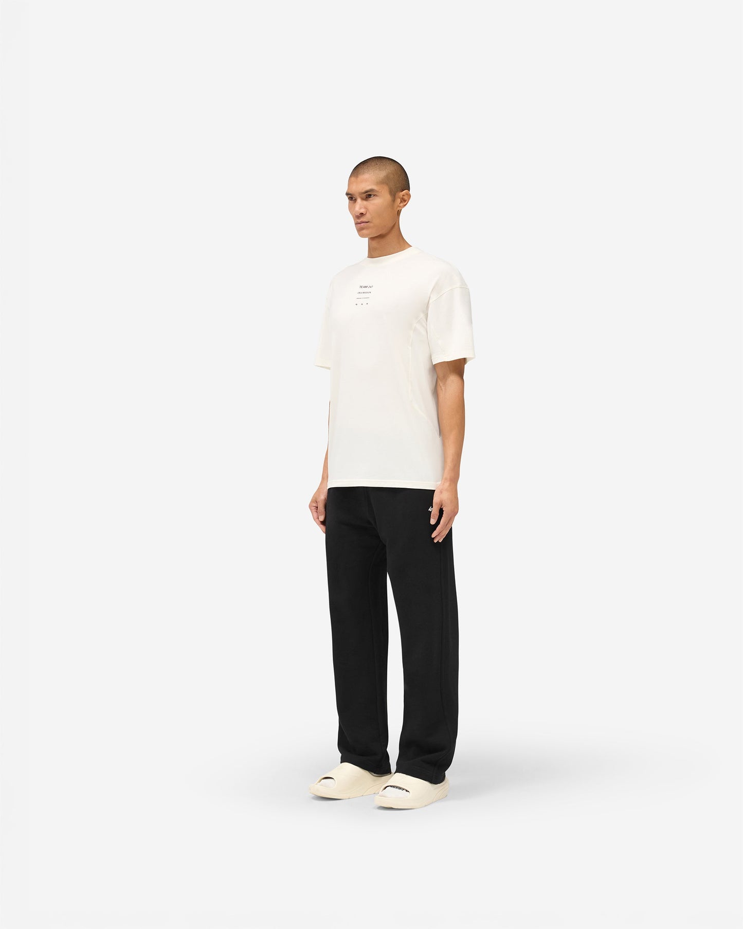 247 Straight Leg Jogger - Jet Black