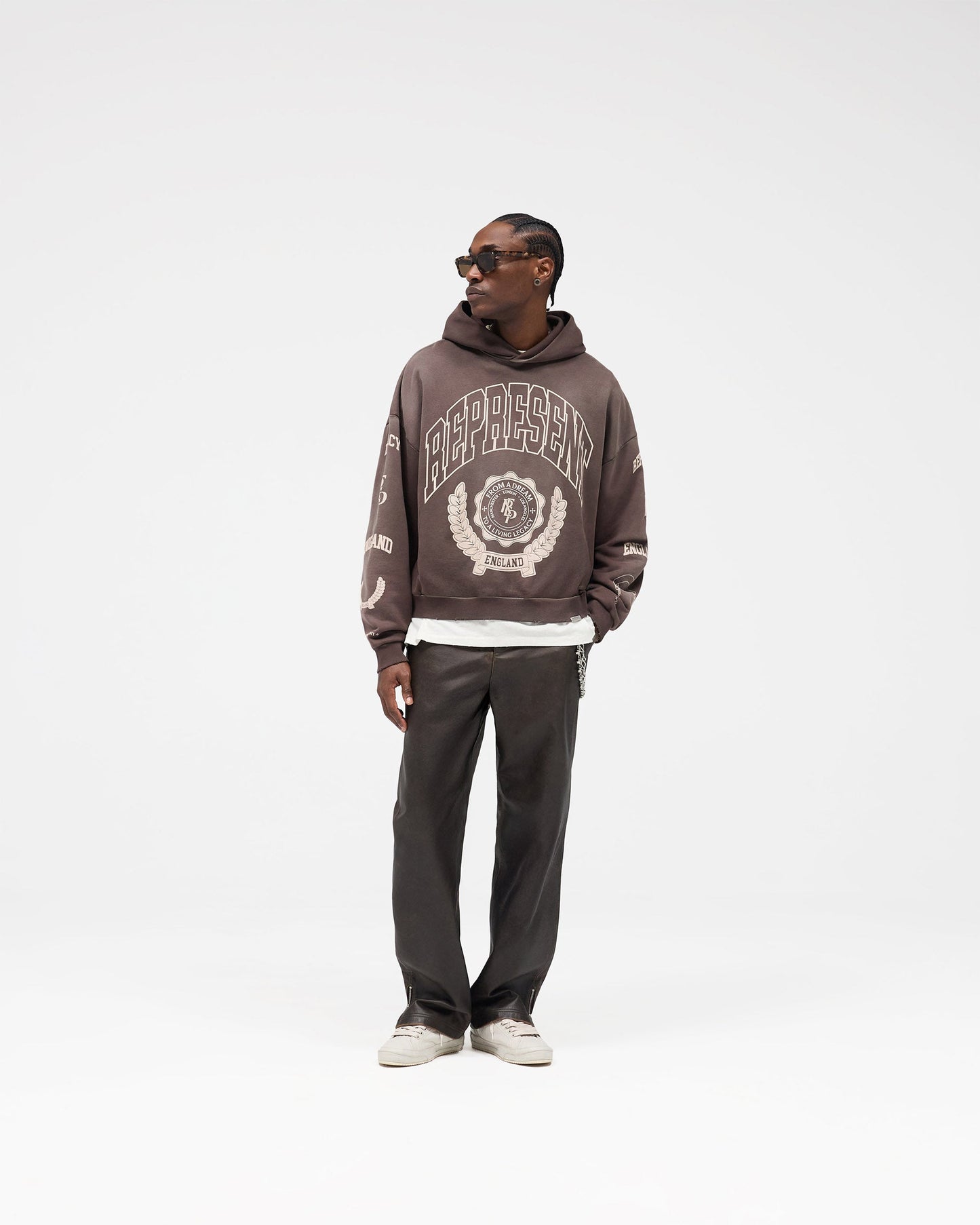 Represent Legacy Crest Hoodie - Nero