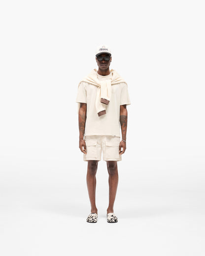 Front Pocket Cargo Short - Champagne