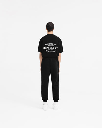 Represent Owners Club Stamp Sweatpant - Jet Black