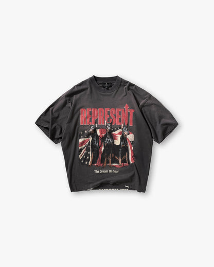 Dream On Tour T-Shirt - Sun Fade Grey