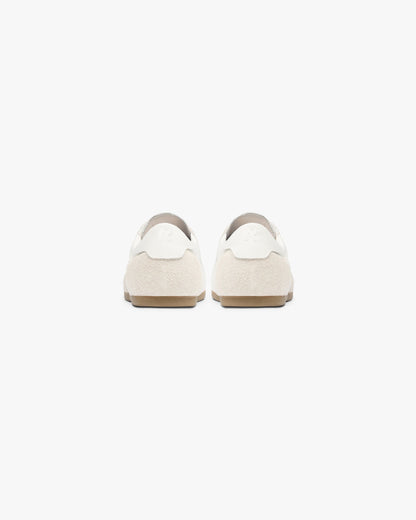 Low-Pro Leather Suede - Flat White Grey