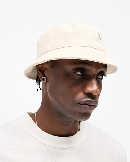 Initial Bucket Hat - Champagne