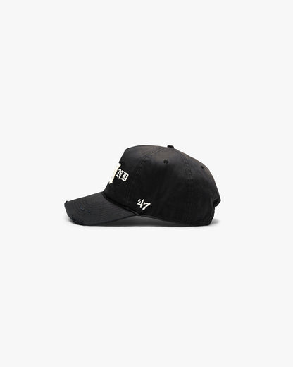 Represent X 47 EngLAnd Old English Cap - Aged Black