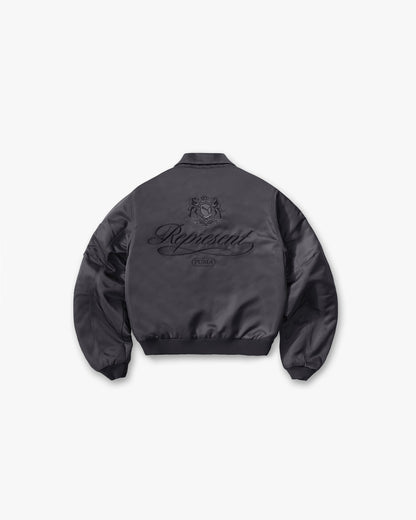 Represent X Puma Bomber - Dark Grey