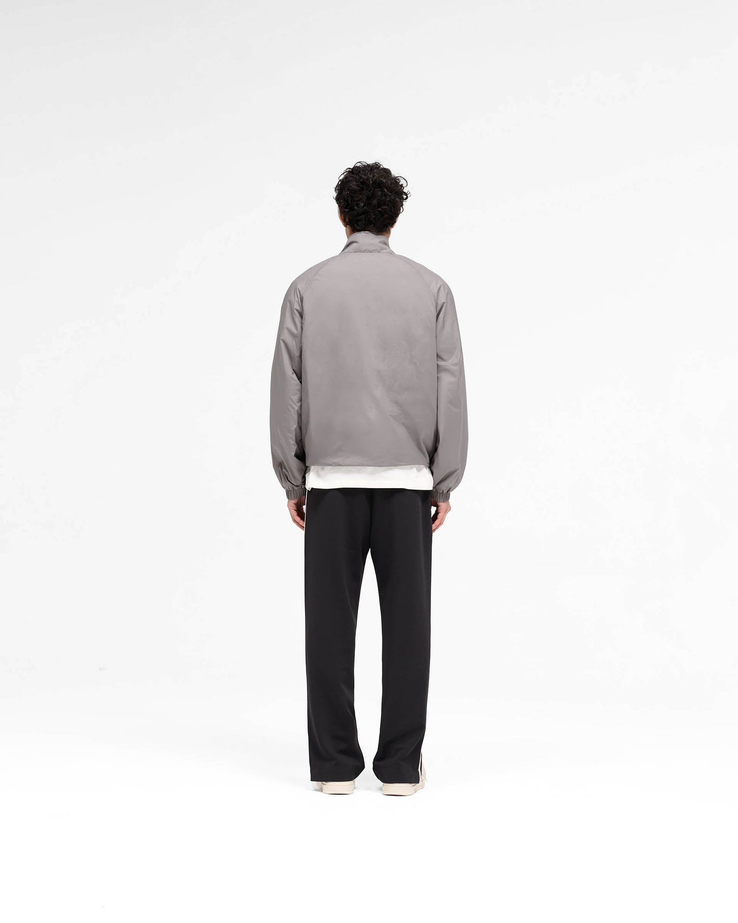 Funnel Neck Jacket - Stone