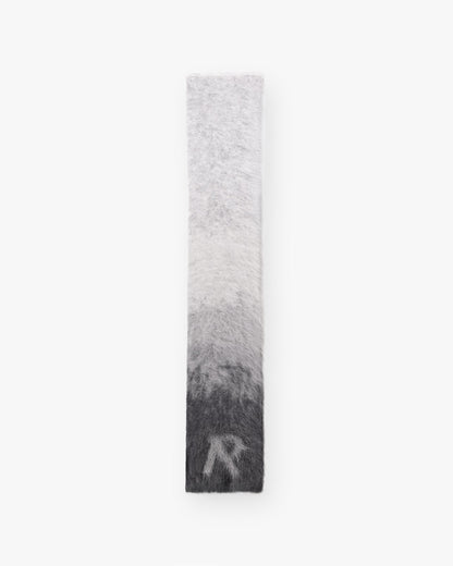 Ombre Knit Scarf - Light Grey