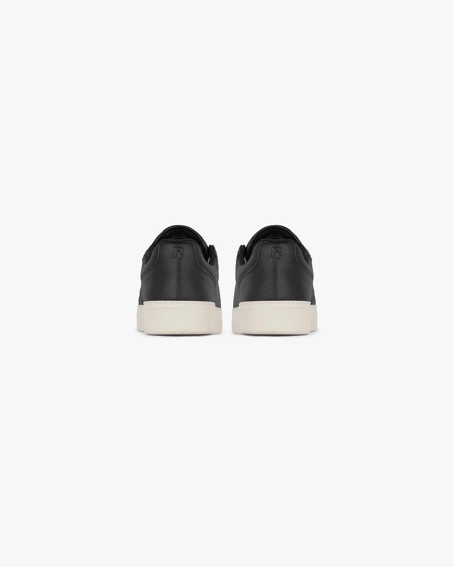Initial Sneaker - Leather - Black