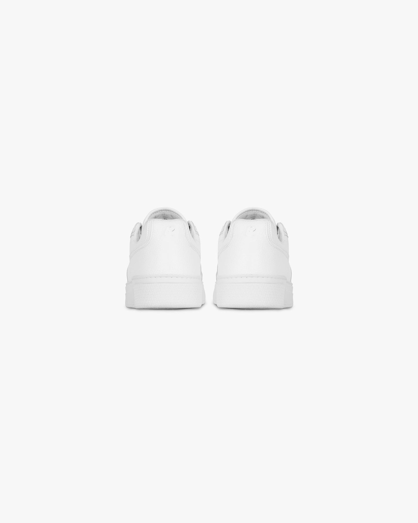 Initial Sneaker - Leather - Flat White