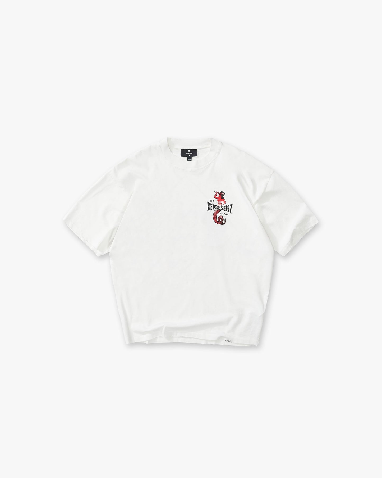 Represent x The Viper Room Dice T-Shirt - Flat White