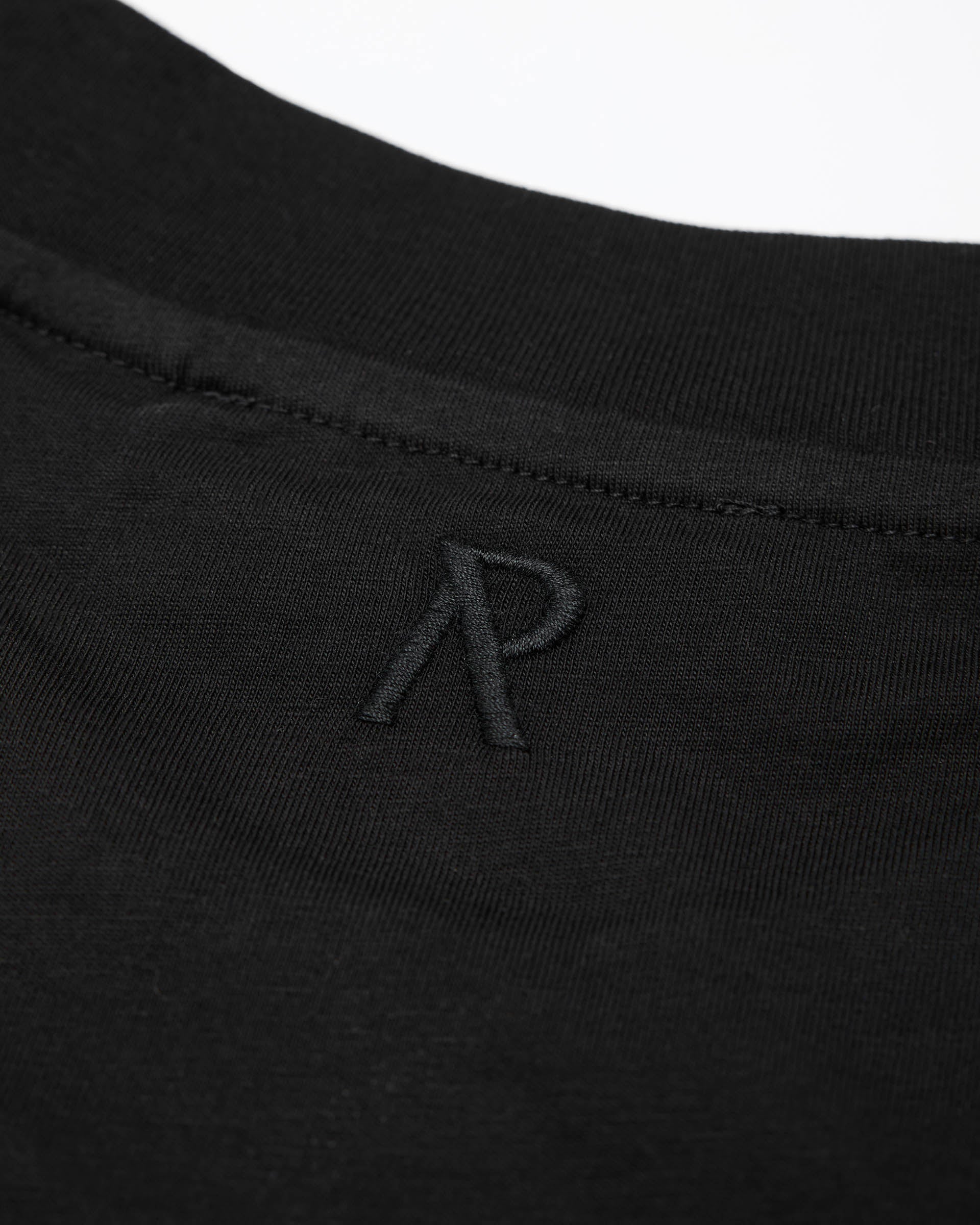 2 x Initial T-Shirt - Black