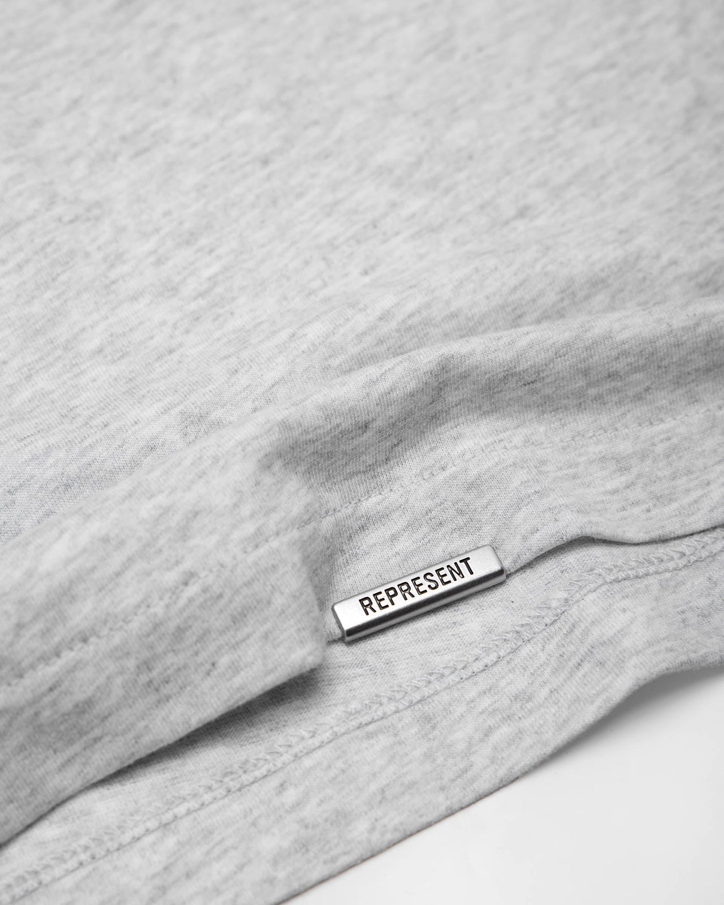 2 x Initial T-Shirt - Black & Ice Grey Marl