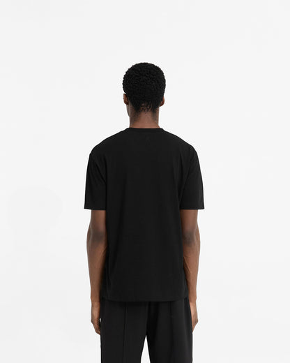 2 x Initial T-Shirt - Black & Ice Grey Marl