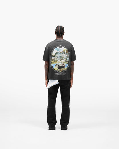 Revere Manor T-Shirt - Stained Black
