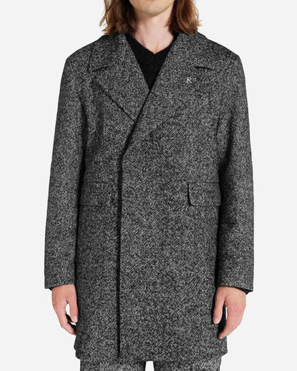 Double Breasted Overcoat - Marble