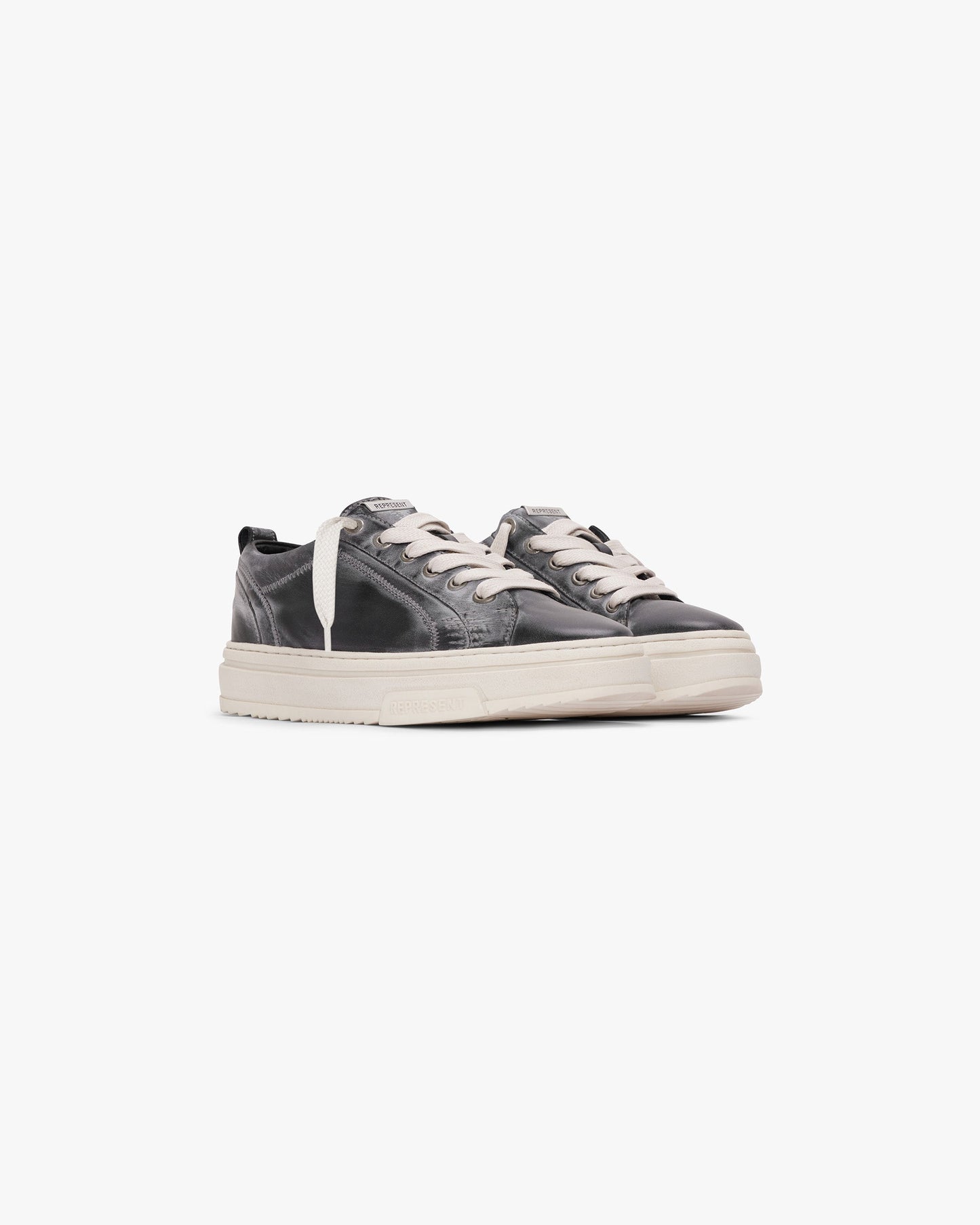 HTN Low Distressed - Off Black