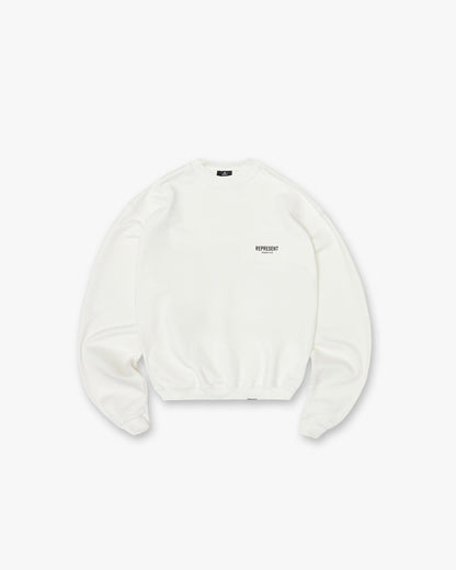 Represent Owners Club Sweater - Flat White