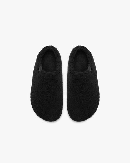 Fluffy Mule - Black