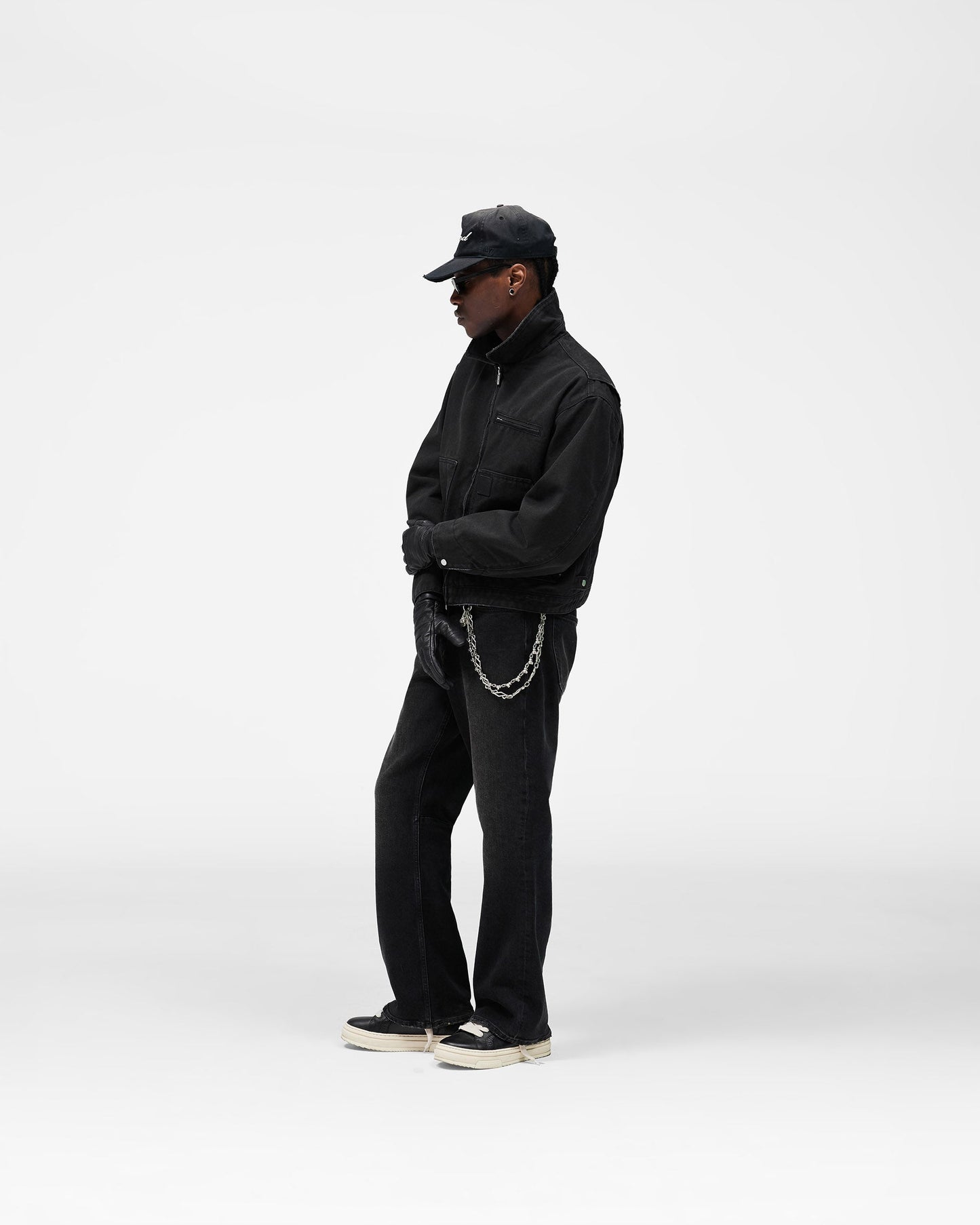 Heaton Workwear Jacket - Washed Black