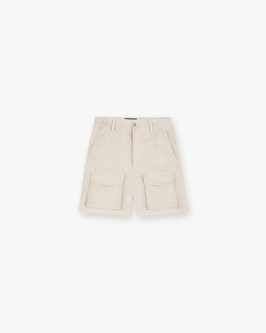 Front Pocket Cargo Short - Champagne