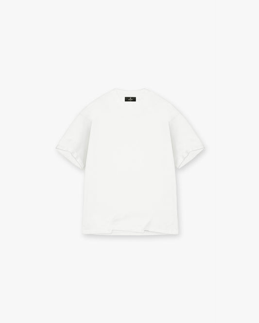 Initial Oversized T-Shirt - Flat White